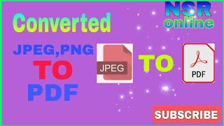 JPG to PDF File Convert in Mobile // NSR online screenshot 4
