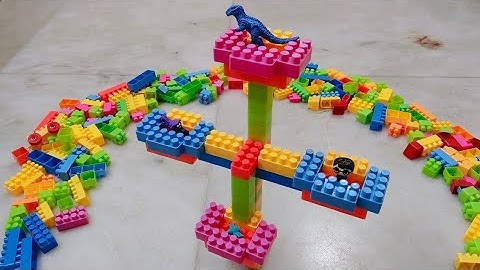 ASMR Satisfying building a DIY Gun using building blocks/blocks game/#asmr#asmrsounds#buildingblocks