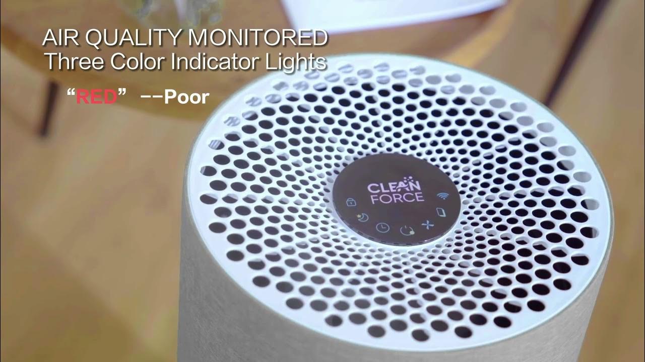 Set up a clean dining room with CleanForce Rainbow air purifiers 