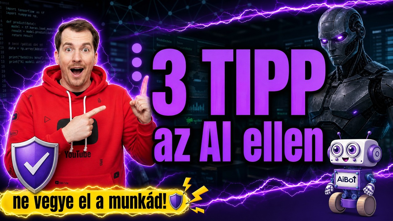 3 tipp, hogy az AI ne vegye el a munkádat!