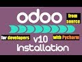 install odoo 10 from source on ubuntu with pycharm