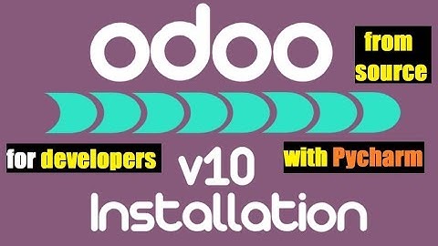 install odoo 10 from source on ubuntu with pycharm