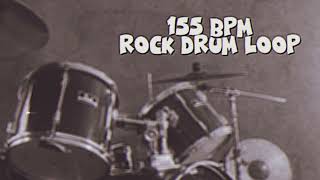 155 BPM Rock Pop Drums Backing Track