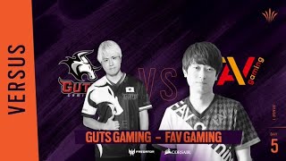 GUTS Gaming vs FAV Gaming \/\/ Rainbow Six APAC North - Playday #5