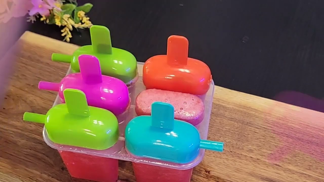 Save money by making these Popsicles at home. Homemade Watermelon popsicles