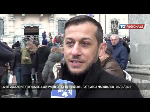 LA RIEVOCAZIONE STORICA DELL'ARRIVO IN CITTA' NEL 1366 DEL PATRIARCA MARQUARDO | 06/01/2025