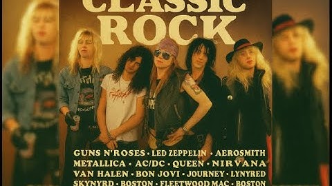 Best of Rock Classics Timeless Mix 70s 80s 90s | Guns N