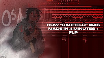 HOW BOOLYMON & MARRGIELAA MADE "GARFIELD" BY OSAMASON IN 4 MINUTES! [FREE FLP]