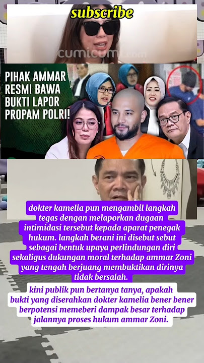 Download lagu pihak ammar Zoni resmi bawa bukti lapor ke propam polri#beritaterkini#trending#artis#shorts#fyp