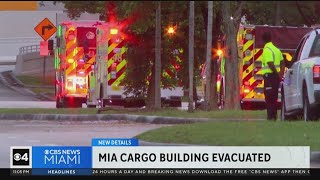 Suspicious package prompts evacuation of cargo building at Miami International Airport