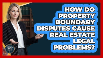 How Do Property Boundary Disputes Cause Real Estate Legal Problems? - Avoiding Common Legal Mistakes