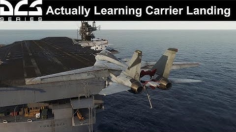 F-14B Tomcat Case 1 Carrier Landing | Actual Carrier Landing Practice