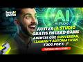 🤖 Activa IA STUDIO GRATIS en Lead Game 💚 | Agentes que conversan, llaman y automatizan TODO por ti 🚀