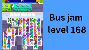 Bus jam Level 168 Walkthrough Solution 