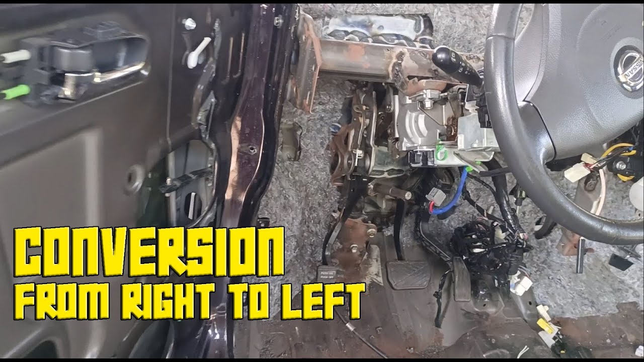 DOUBLE GEAR BOX CONVERSION FROM RIGHT TO LEFT @JASON VEHICLE TRADING