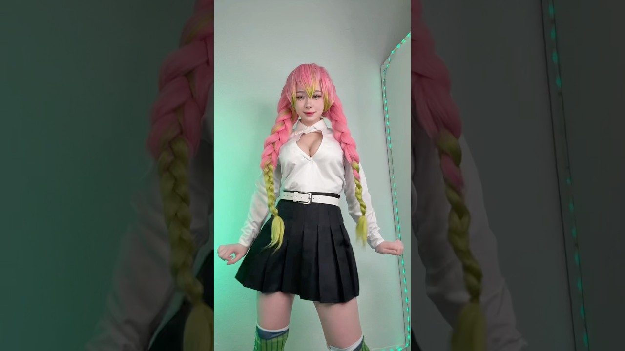 #cosplay #mitsurikanroji #mitsuri #kimetsunoyaiba #demonslayer #dance #anime #tiktok #shorts