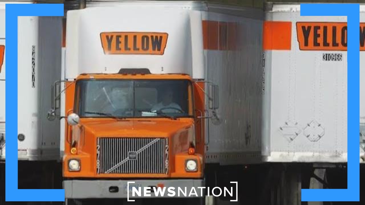 Trucking giant Yellow Corp shuts down, 30,000 fired | NewsNation Now