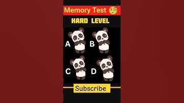 memory test || part - 25 || riddles and puzzles for IQ test #shorts #puzzle