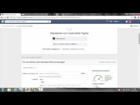 Video Tutorial su come utilizzare facebook ads