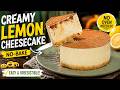 Stop Scrolling! This No-Bake Lemon Cheesecake Is INSANE 🍋