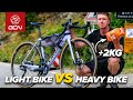 How Much Faster Are Lighter Bikes?