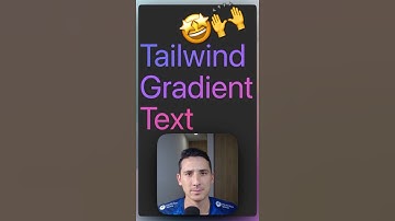 Tailwind CSS Gradient Text Tutorial #tailwindcss #coding #programming #css #tailwind