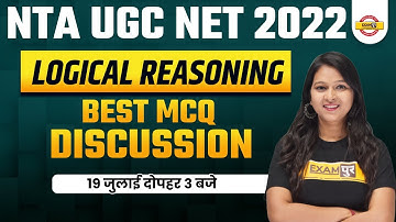 Ugc NTA Logical Reasoning Classes | Best MCQ Discussion For Ugc Net | Reasoning By Sonal Mam