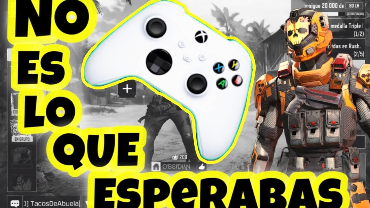 LOS CONTROLES DE PS4 Y XBOX PARA COD MOBILE ¡NO SON LO QUE ESPERABAS! | COD MOBILE