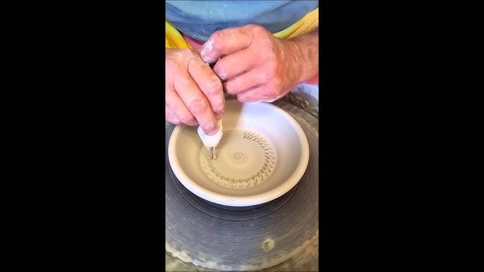 Making a Wheel Thrown Garlic Grater Part 2 