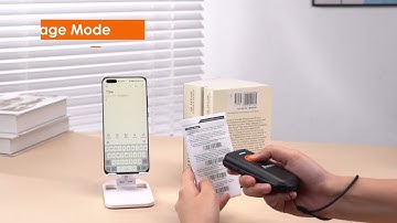 Eyoyo EY-023,  2 Scanning Modes Setting