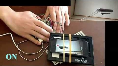 A test bench as a single axis BL gimbal: ブラシレス(試2)