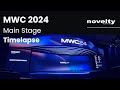  mwc24  mwc main stage timelapse by novelty spain