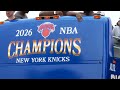 Knicks fans flood New York for massive championship ticker‑tape parade