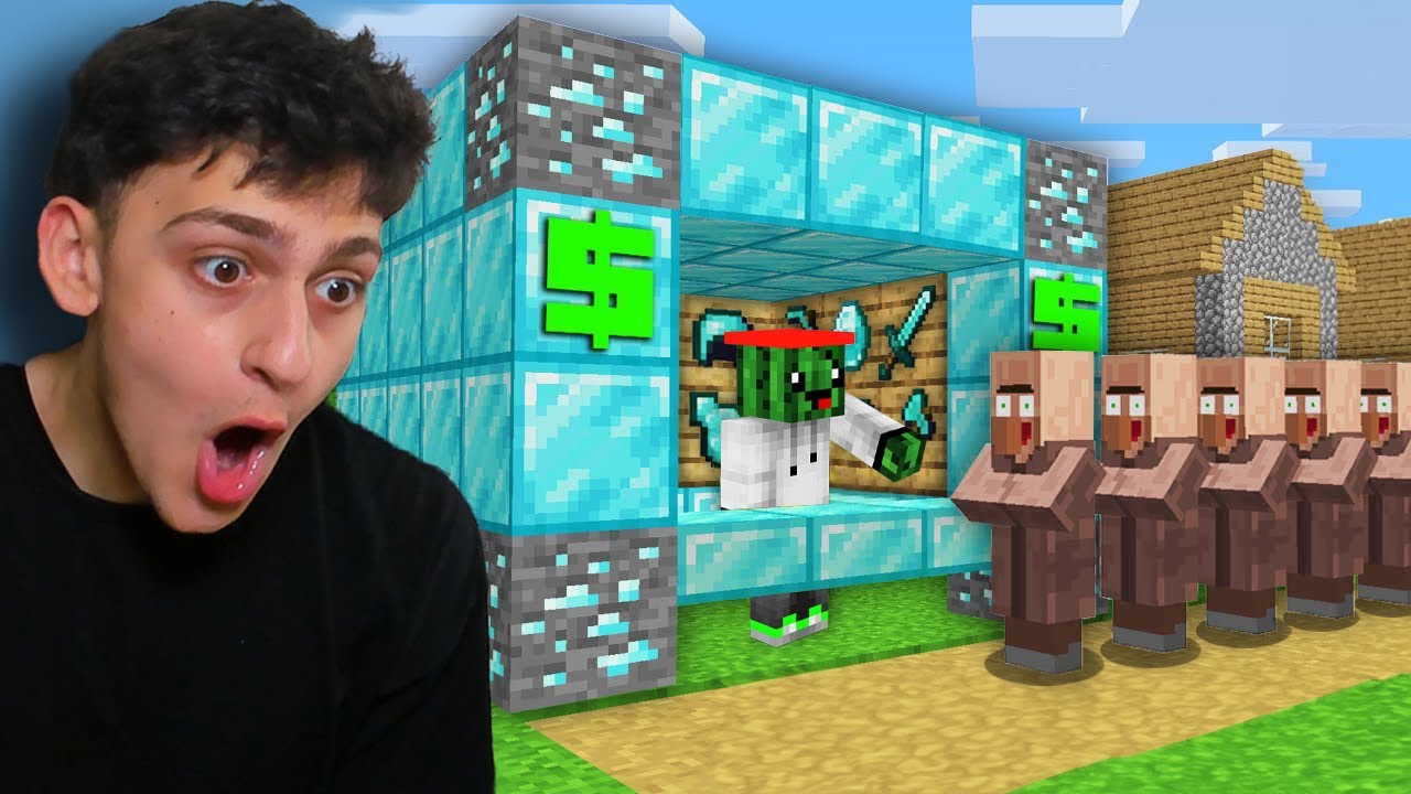 طورت متجري القديم الى متجر الدايموند الرهيب في ماين كرافت🤑 MINECRAFT
