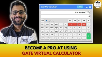 🔥How to Use the GATE Virtual Calculator || Himanshu Agarwal || PrepFusion
