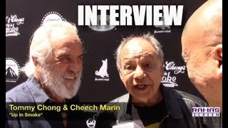 My Interview with Tommy Chong and Cheech Marin at 'UP IN SMOKE' 40th Anniversary Profile