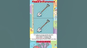 Can You Find the 3 Differences? #225