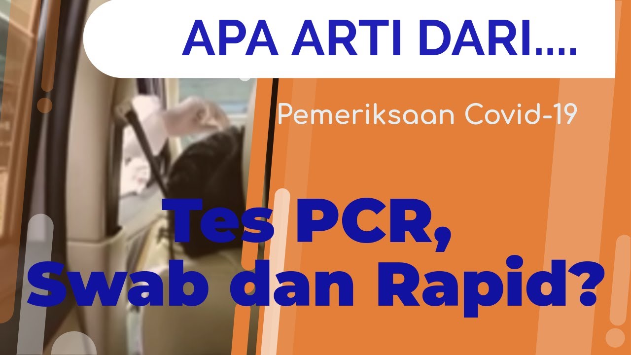 Bedanya Rapid Tes Antigen dan Antibodi juga Tes PCR YouTube