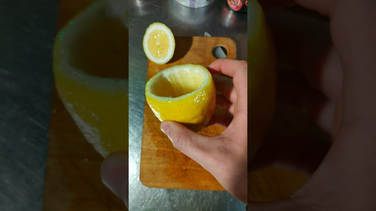 Нет ничего лучше кальяна на лимоне с лимонным соком 