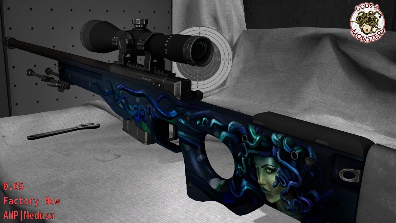 Awp medusa battle scarred фото 51