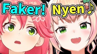 Miko Gets Angry At Nene Imitating Her In A Sloppy Wayhololiveeng Sub
