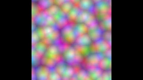 Polychromatic Cell (Worley) Noise inverted