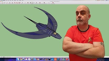 Tutorial 006 - Building a Spaceship (SketchUp)