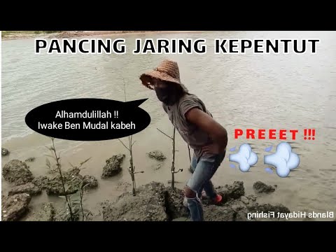 PANCING JARING cap KEN TUT - Net fishing - Spring bomb net - YouTube