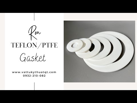 Video Ron Teflon (PTFE) Mặt Bích Chịu Nhiệt... - youtube