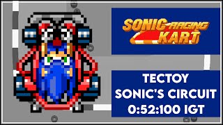 Sonic Racing Kart | Tectoy | Sonic’s Circuit | 52s 100ms [WR]