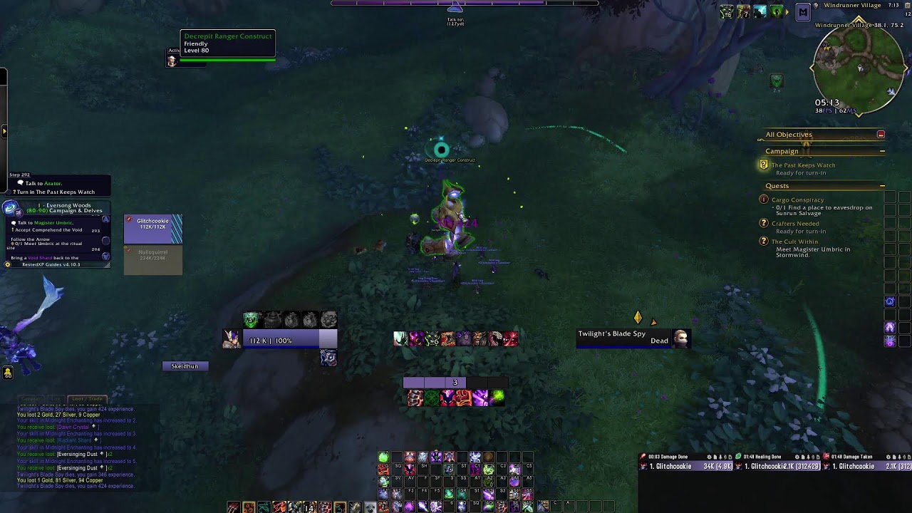 World Of Warcraft Pre Release Grinding