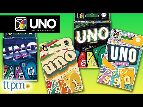 *NEW* UNO Iconic Series 70s, 80s, 90s, and 00s from Mattel Review