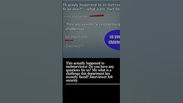 What are some red flags in an interview that reveals the job is toxic? Part 1/3.