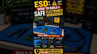 How to Build a Safe Electronics Workbench #shorts #viralshorts